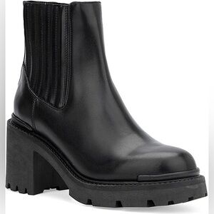 Aquatalia Black Heeled Boots